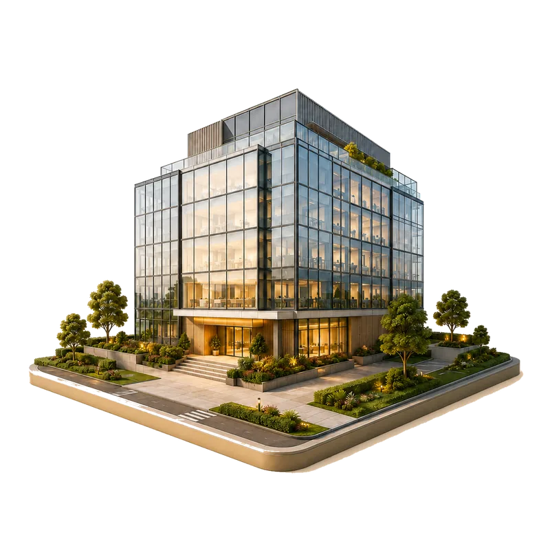 Commercial isometric render